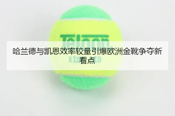 哈兰德与凯恩效率较量引爆欧洲金靴争夺新看点
